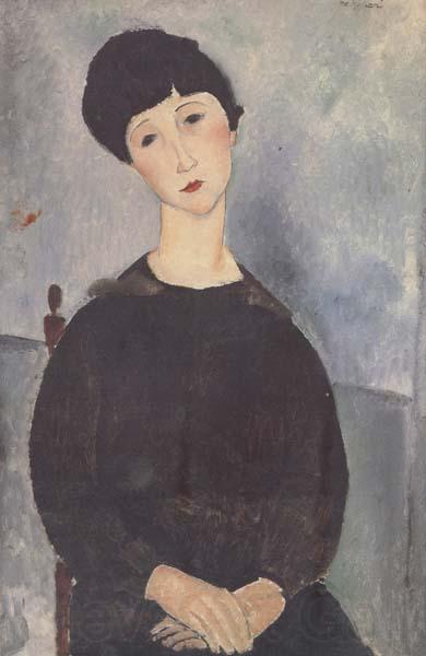 Amedeo Modigliani Jeune fille assise (mk38) France oil painting art